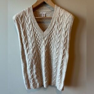 Sincerely Jules Cableknit Sweater Vest